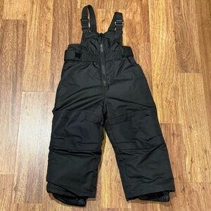 Cat & Jack Snow Bib - Black - 2T